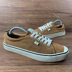 Cariuma OCA Low Tan Suede Sneakers Men’s Size 9.5